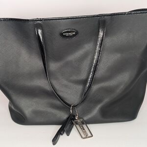 Coach Black Tote Bag